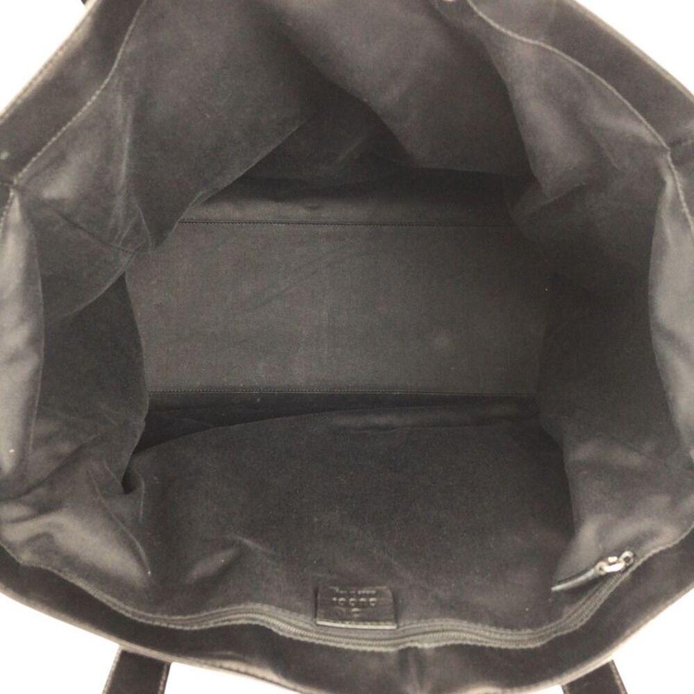 Gucci Canvas Leather Tote Bag - Picture 8 of 10